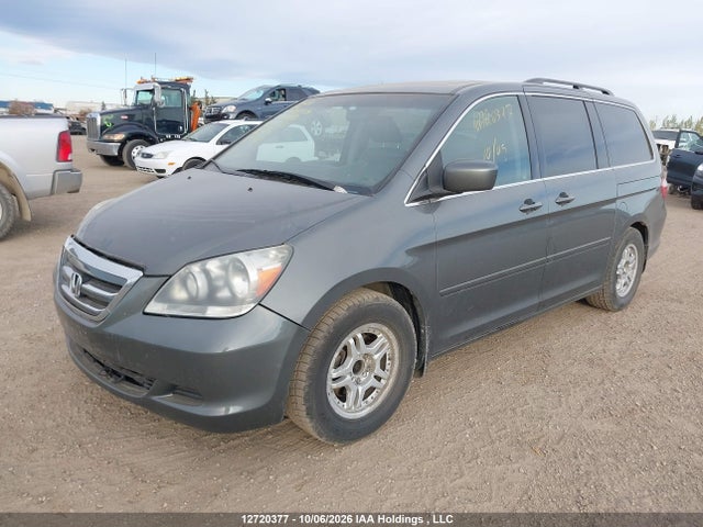 2007 Honda Odyssey Exl მანქანა იყიდება აუქციონზე, vin: 5FNRL387X7B513186, აუქციონის ნომერი: 12720377