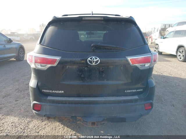 Toyota Highlander Limited/ltd Platnum 2014 5TDDKRFH0ES022226 Image 16