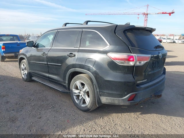 Toyota Highlander Limited/ltd Platnum 2014 5TDDKRFH0ES022226 Image 3