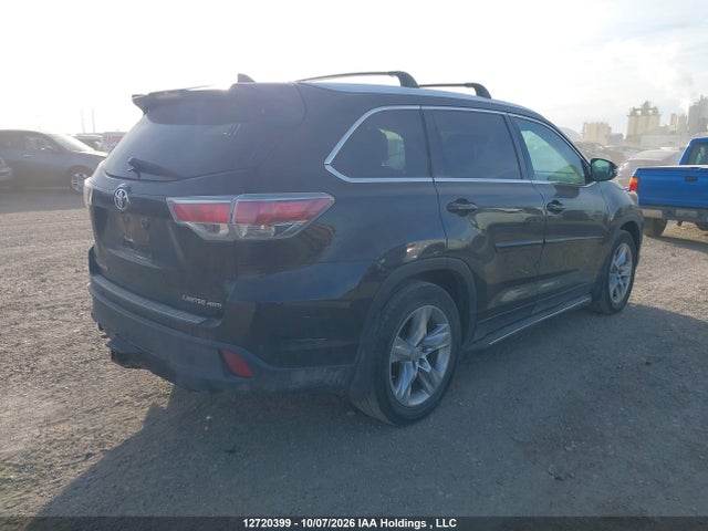 Toyota Highlander Limited/ltd Platnum 2014 5TDDKRFH0ES022226 Image 4