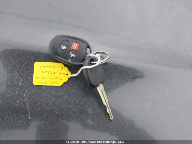 12720429 :رقم المزاد ، KMHHM65D38U272872 vin ، 2008 Hyundai Tiburon Gs مزاد بيع