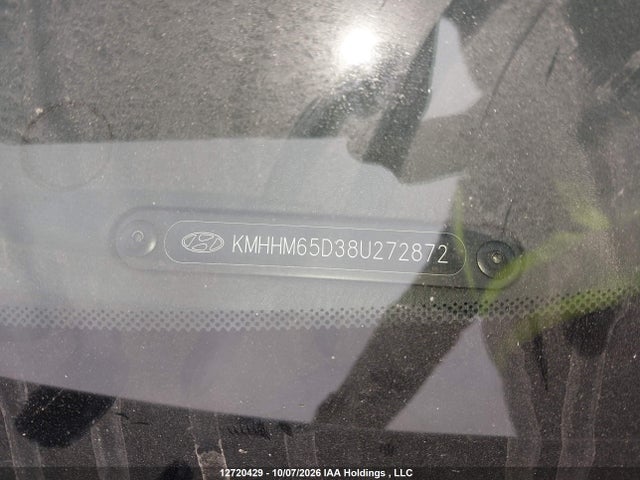12720429 :رقم المزاد ، KMHHM65D38U272872 vin ، 2008 Hyundai Tiburon Gs مزاد بيع