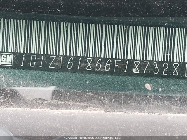 12720438 :رقم المزاد ، 1G1ZT61866F187328 vin ، 2006 Chevrolet Malibu Maxx Lt مزاد بيع