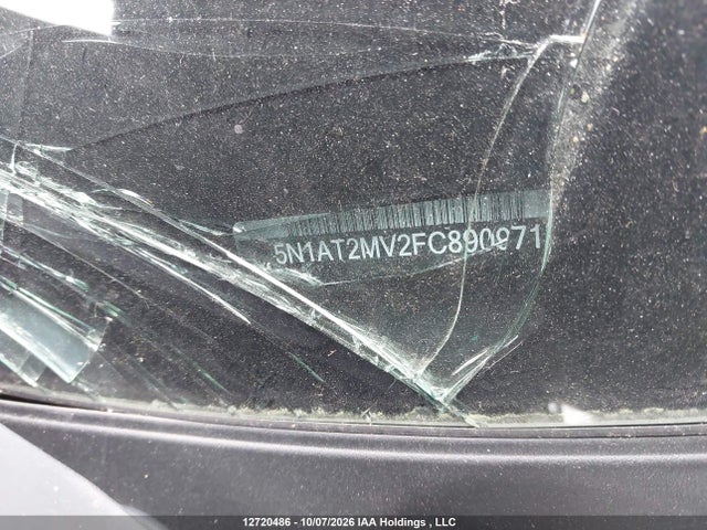 2015 Nissan Rogue Sv მანქანა იყიდება აუქციონზე, vin: 5N1AT2MV2FC890971, აუქციონის ნომერი: 12720486