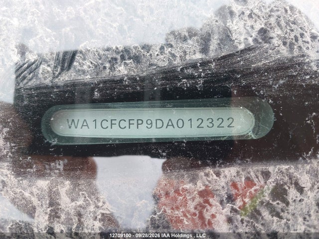 Auction sale of the 2013 Audi Q5 2.0t, vin: WA1CFCFP9DA012322, lot number: 12709100