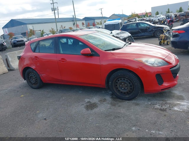12712088 :رقم المزاد ، JM1BL1KF3C1599675 vin ، 2012 Mazda Mazda3 Gx مزاد بيع
