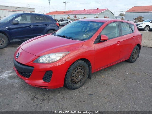 12712088 :رقم المزاد ، JM1BL1KF3C1599675 vin ، 2012 Mazda Mazda3 Gx مزاد بيع