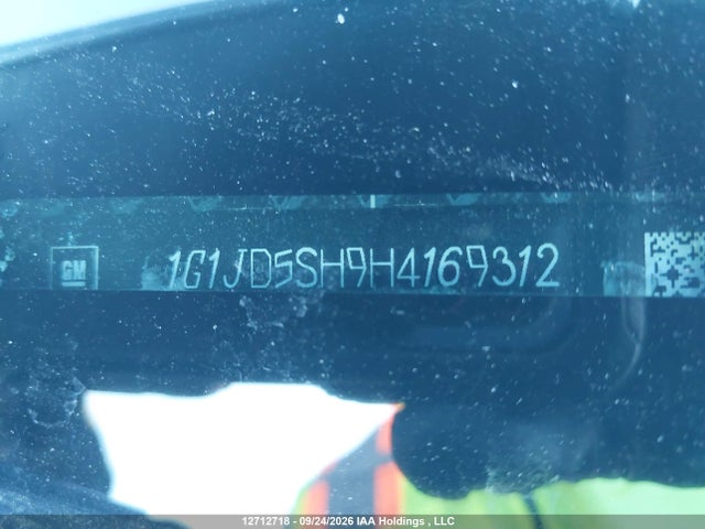 Chevrolet Sonic Lt Auto 2017 1G1JD5SH9H4169312 Image 20