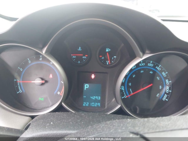 12720564 :رقم المزاد ، 1G1PA5SH8B7266770 vin ، 2011 Chevrolet Cruze Ls مزاد بيع