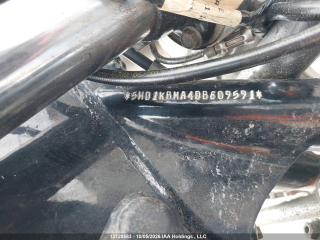12720583 :رقم المزاد ، 5HD1KBMA4DB609591 vin ، 2013 Harley-davidson Flhx Street Glide مزاد بيع