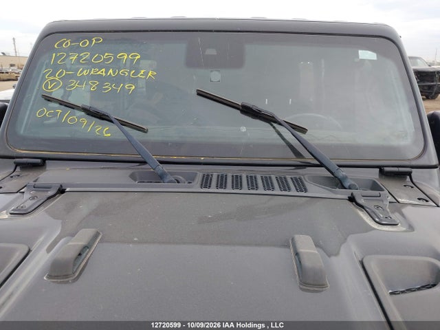 Aukcja sprzedaży 2020 Jeep Wrangler Unlimited Rubicon, vin: 1C4HJXFN8LW348349, numer aukcji: 12720599