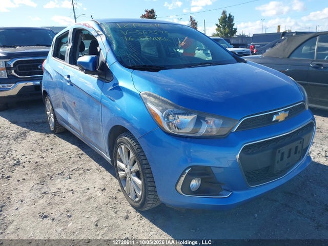 2016 Chevrolet Spark 1lt Cvt მანქანა იყიდება აუქციონზე, vin: KL8CD6SA1GC562596, აუქციონის ნომერი: 12720611
