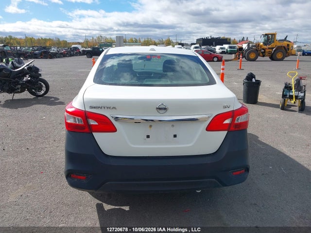 2017 Nissan Sentra 1.8 S/1.8 Sl/1.8 Sv მანქანა იყიდება აუქციონზე, vin: 3N1AB7AP0HL682477, აუქციონის ნომერი: 12720678