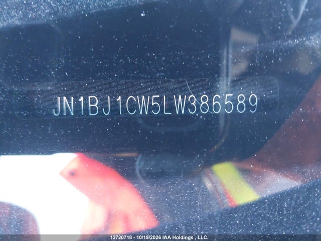 JN1BJ1CW5LW386589 Nissan QASHQAI