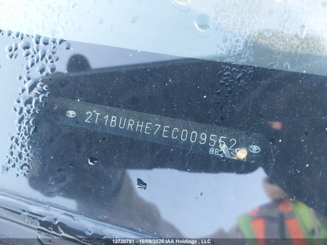 2T1BURHE7EC009552 Toyota Corolla L/le/le Pls/prm/s/s Pls