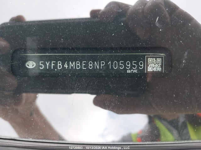 Toyota Corolla 2022 5YFB4MBE8NP105959 Image 18