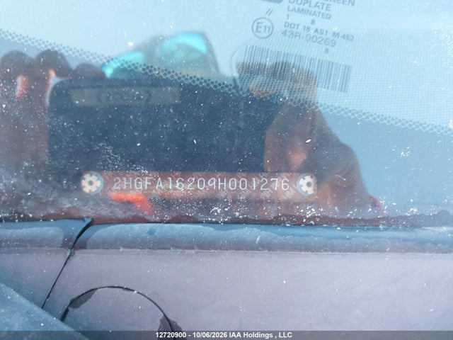 Aukcja sprzedaży 2009 Honda Civic Dx/dx-a, vin: 2HGFA16209H001276, numer aukcji: 12720900