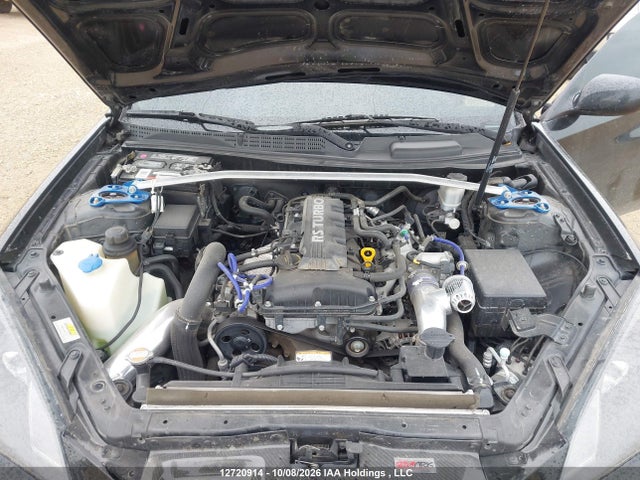 12720914 :رقم المزاد ، KMHHT6KD9AU029225 vin ، 2010 Hyundai Genesis Coupe 2.0t مزاد بيع