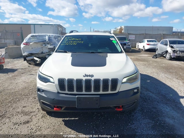 2019 Jeep Cherokee Trailhawk მანქანა იყიდება აუქციონზე, vin: 1C4PJMBX1KD147274, აუქციონის ნომერი: 12720965