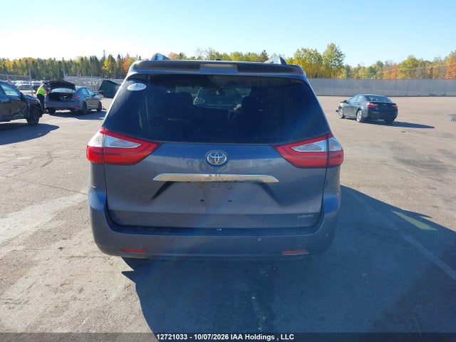 2015 Toyota Sienna Xle/limited მანქანა იყიდება აუქციონზე, vin: 5TDYK3DC2FS593515, აუქციონის ნომერი: 12721033