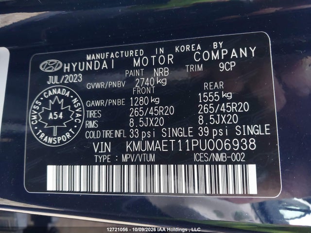 Genesis Electrified Gv70 Prestige Awd 2023 KMUMAET11PU006938 Image 19