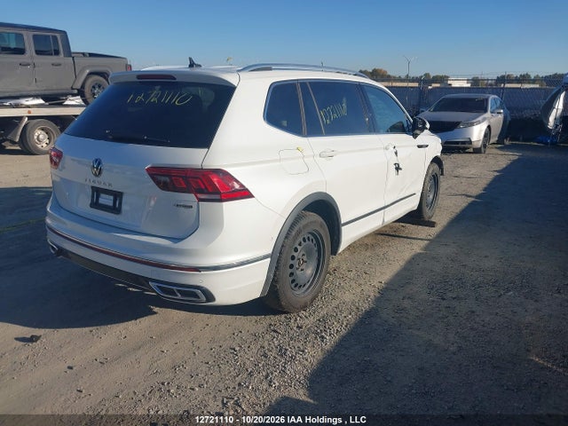 12721110 :رقم المزاد ، 3VV4B7AX7NM155909 vin ، 2022 Volkswagen Tiguan Sel R-line مزاد بيع