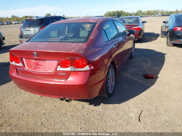 12721160 :رقم المزاد ، 2HHFD565X9H201084 vin ، 2009 Acura Csx مزاد بيع
