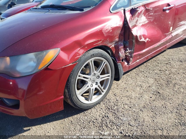 12721160 :رقم المزاد ، 2HHFD565X9H201084 vin ، 2009 Acura Csx مزاد بيع