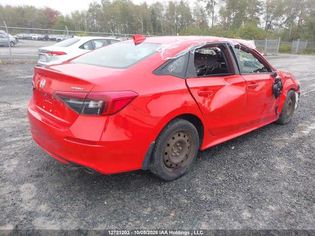 12721203 :رقم المزاد ، 2HGFE2F59PH103922 vin ، 2023 Honda Civic Sport/sport-b مزاد بيع