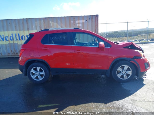 12721204 :رقم المزاد ، 3GNCJLSB9GL265417 vin ، 2016 Chevrolet Trax 1lt مزاد بيع