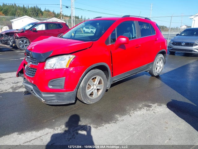 12721204 :رقم المزاد ، 3GNCJLSB9GL265417 vin ، 2016 Chevrolet Trax 1lt مزاد بيع