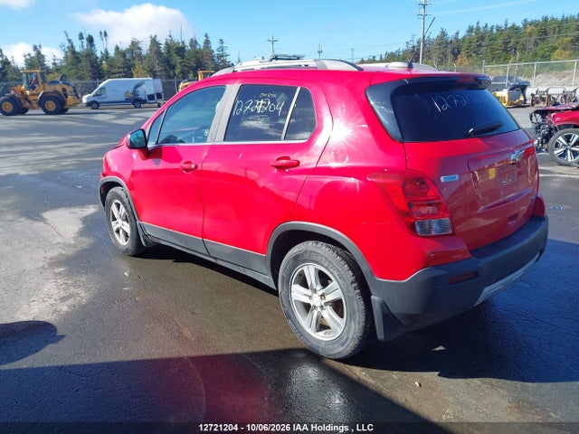 12721204 :رقم المزاد ، 3GNCJLSB9GL265417 vin ، 2016 Chevrolet Trax 1lt مزاد بيع