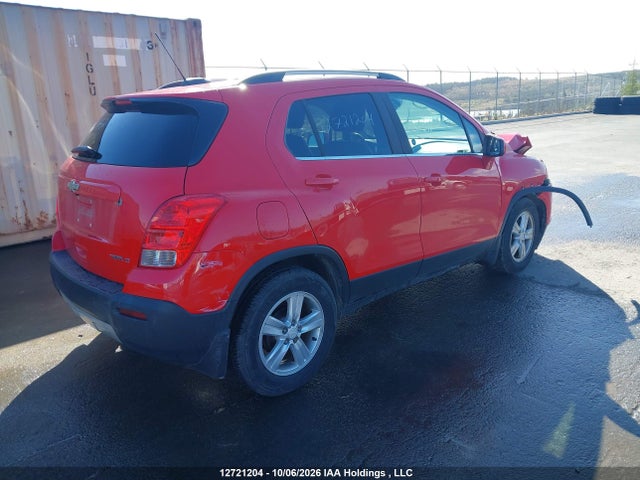 12721204 :رقم المزاد ، 3GNCJLSB9GL265417 vin ، 2016 Chevrolet Trax 1lt مزاد بيع