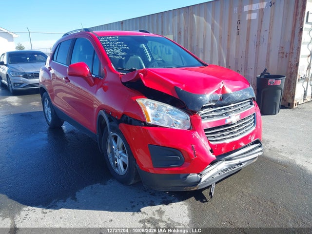 12721204 :رقم المزاد ، 3GNCJLSB9GL265417 vin ، 2016 Chevrolet Trax 1lt مزاد بيع