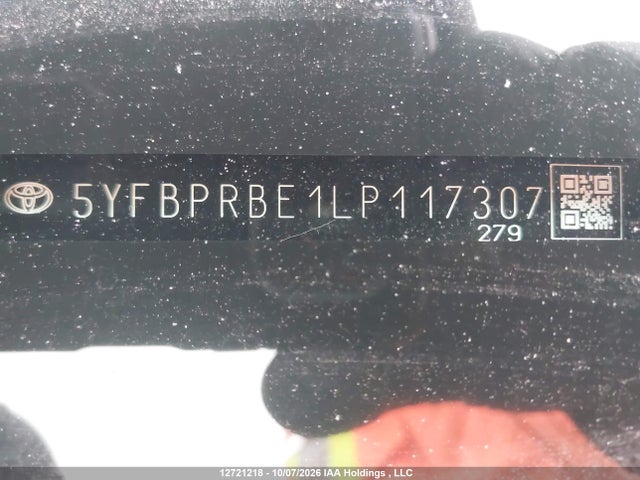 Toyota COROLLA L 2020 5YFBPRBE1LP117307 Image 19