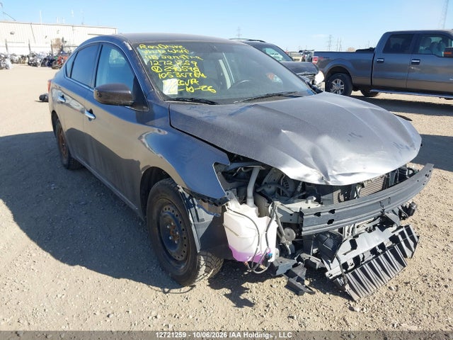 2018 Nissan Sentra 1.8 S/1.8 Sv/1.8 Sv Midnight Edition მანქანა იყიდება აუქციონზე, vin: 3N1AB7AP1JY290598, აუქციონის ნომერი: 12721259
