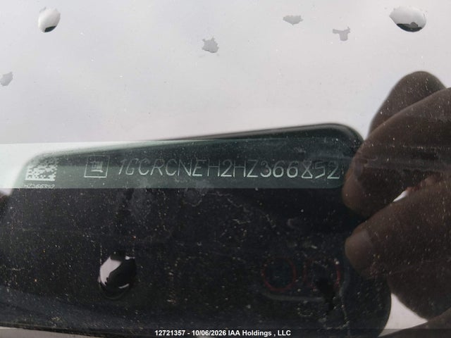 12721357 :رقم المزاد ، 1GCRCNEH2HZ366852 vin ، 2017 Chevrolet Silverado 1500 Wt مزاد بيع