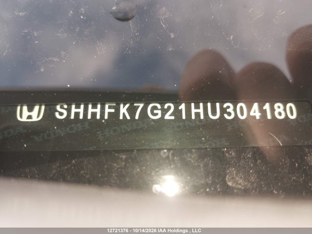 SHHFK7G21HU304180 Honda Civic Lx