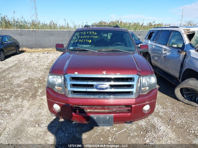 Aukcja sprzedaży 2012 Ford Expedition Max Limited, vin: 1FMJK2A56CEF46194, numer aukcji: 12721390