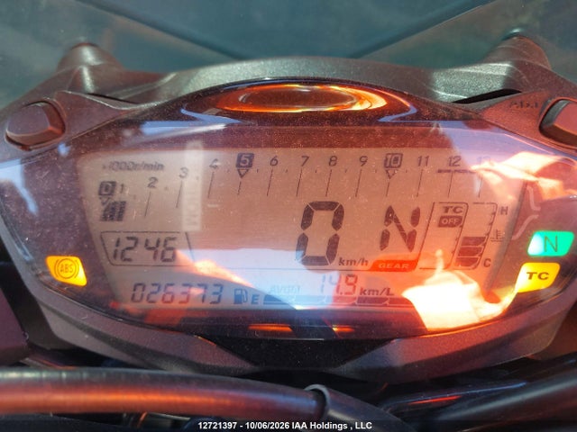 2019 Suzuki Gsx-s1000 A/z მანქანა იყიდება აუქციონზე, vin: JS1GT7ABXK7100223, აუქციონის ნომერი: 12721397