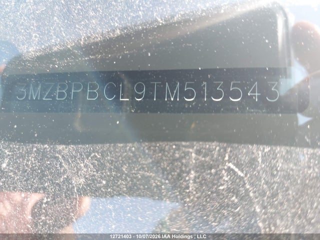 Aukcja sprzedaży 2026 Mazda 3 Preferred/carbon Edition, vin: 3MZBPBCL9TM513543, numer aukcji: 12721403