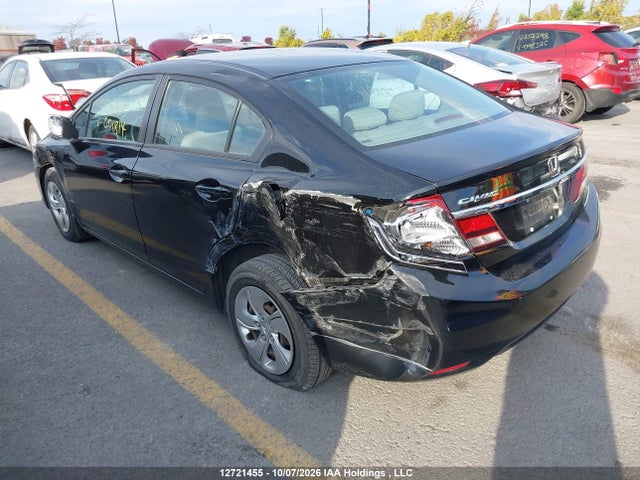 2014 Honda Civic Lx მანქანა იყიდება აუქციონზე, vin: 2HGFB2F44EH001814, აუქციონის ნომერი: 12721455