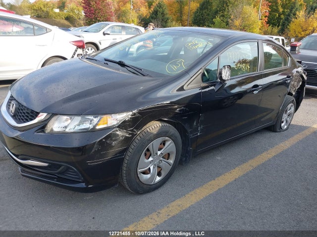 2014 Honda Civic Lx მანქანა იყიდება აუქციონზე, vin: 2HGFB2F44EH001814, აუქციონის ნომერი: 12721455