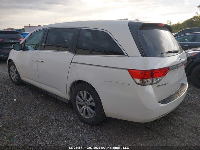 2015 Honda Odyssey Ex-l მანქანა იყიდება აუქციონზე, vin: 5FNRL5H6XFB506546, აუქციონის ნომერი: 12721457
