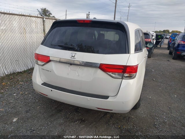 2015 Honda Odyssey Ex-l მანქანა იყიდება აუქციონზე, vin: 5FNRL5H6XFB506546, აუქციონის ნომერი: 12721457