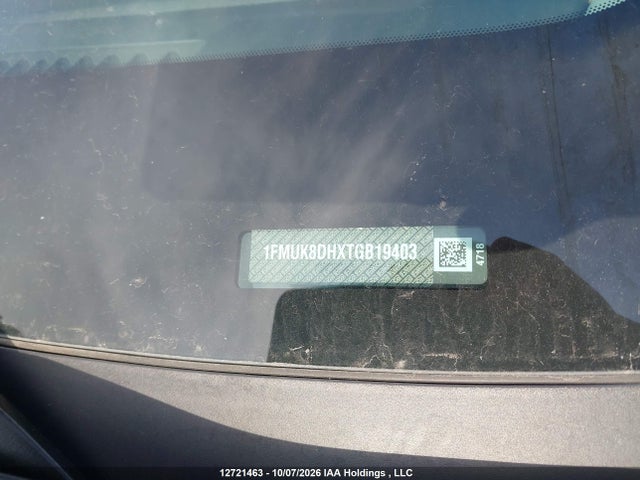 12721463 :رقم المزاد ، 1FMUK8DHXTGB19403 vin ، 2026 Ford Explorer Active مزاد بيع