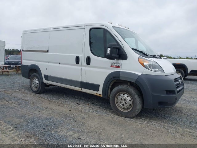 12721484 :رقم المزاد ، 3C6TRVAG1HE529592 vin ، 2017 Ram Promaster 1500 Low Roof مزاد بيع