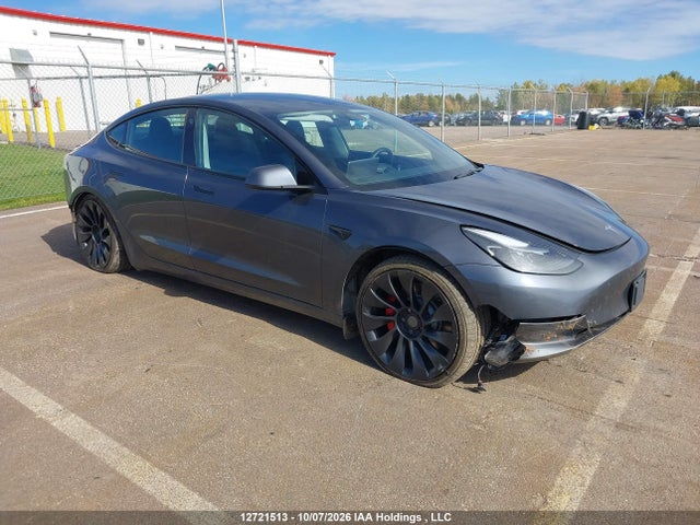 Продажа на аукционе авто 2022 Tesla Model 3 Performance, vin: 5YJ3E1EC3NF243835, номер лота: 12721513