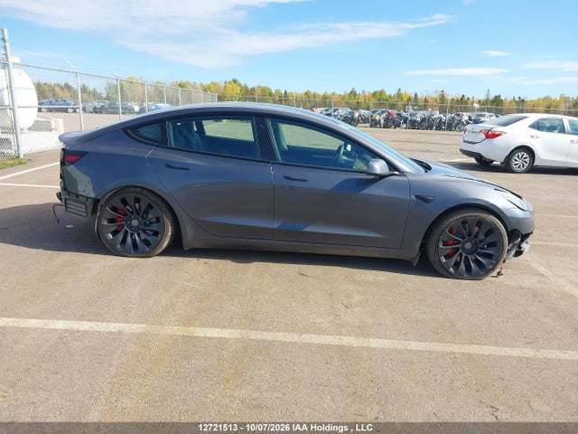 Продажа на аукционе авто 2022 Tesla Model 3 Performance, vin: 5YJ3E1EC3NF243835, номер лота: 12721513