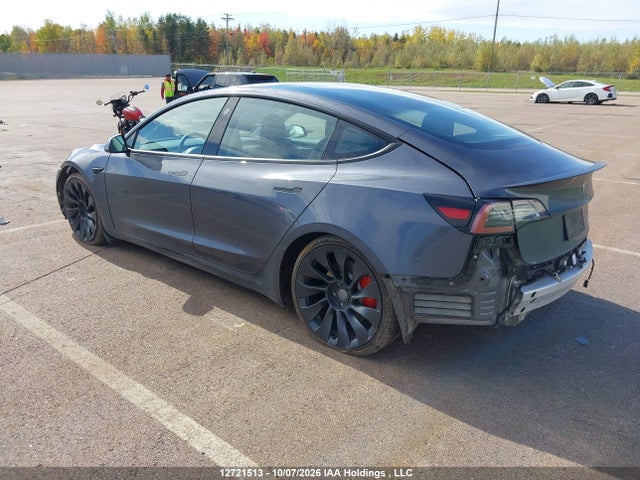 Продажа на аукционе авто 2022 Tesla Model 3 Performance, vin: 5YJ3E1EC3NF243835, номер лота: 12721513